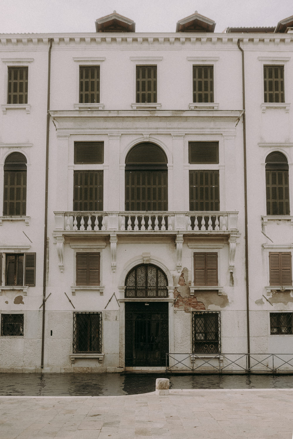 Old Building in Venice, Italy on an Elopement in the City of Love