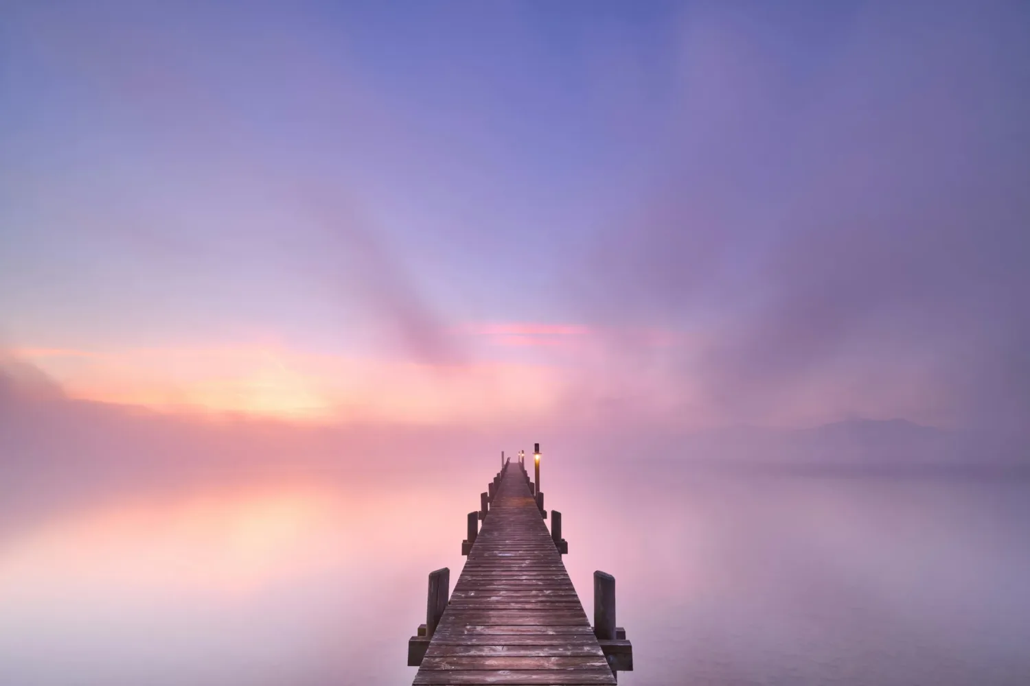 Der Chiemsee in der Abendsonne